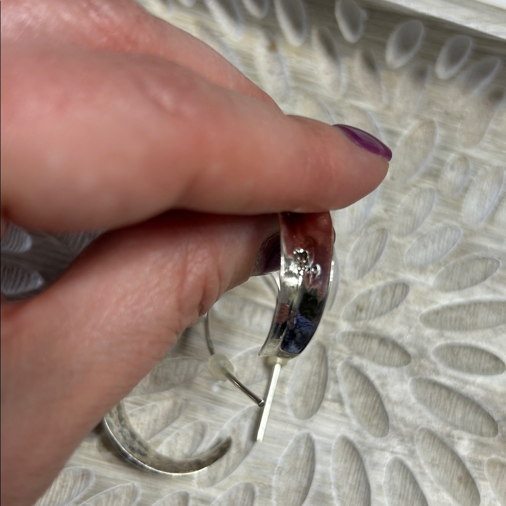 Sterling Silver Earrings - Picture 3 of 3